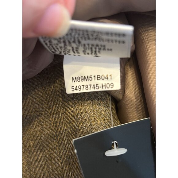 Le Suit Taupe Pant Suit Set Leopard Scarf Womens Size 14 Lush Valley 2 Piece NWT - Picture 12 of 16